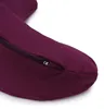 yogabox Glückssitz® MOND - regional hergestellt - aubergine Produktbild-Vorschau 3