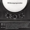 LED Außenwandleuchte mit Bewegungsmelder Fluter Schzwarz Produktbild-Vorschau 6