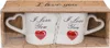 OOTB Doppel-Becher I love you 85 x 9 cm Produktbild-Vorschau 7