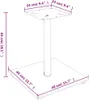 vidaXL: Soporte para altavoces, 2 unidades, , cristal Vista previa de la imagen del producto 7