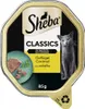 A square-shaped container of cat food with a picture of a cat and the product details. Produktbild-Vorschau