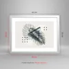 Gerahmtes Poster - Weißer Rahmen - Monstera Palme Grafik - Produktbild-Vorschau 5