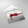 Bilder auf glas - Weiblich modell posieren nackt - 40x40cm Produktbild-Vorschau 2