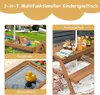 Table de pique-nique pour enfants 3 en 1 avec parasol, Voir les images du produit 4
