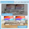 Fleau Home Verstellbarer Monitorständer – Laptopständer – Produktbild-Vorschau 4