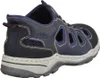 Rieker Slipper gelocht gefloch. modisch in blau, Gr. 45 Voir les images du produit 25