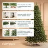 FairyTrees Sapin de Noël Artificiel 180cm ÉPICÉA Naturel | Voir les images du produit 3