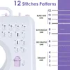Nähmaschine für Anfänger und Kinder, 12 Stichmuster, Produktbild-Vorschau 3