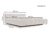 GrainGold Polsterbett Cloud Low 160x200 cm - Bett 160x200, Produktbild-Vorschau 8