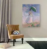 Impression d'art sur toile - Claude Monet, Femme à Voir les images du produit 2