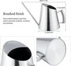 Edelstahl-Gießkanne 1500ml, Metall Gießkanne, Produktbild-Vorschau 3