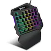 HXSJ V100 Mini herní klávesnice s 35 klávesami, LED Náhled obrázku produktu 2