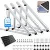 4X PV Halterung 114cm Solarmodul Balkonkraftwerk Flachdach Produktbild-Vorschau 1