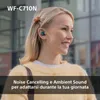 Sony In-Ear Kopfhörer WF-C 710N schwarz, Farbe:Blau Produktbild-Vorschau 8