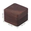 Scatola per anelli in legno in stile retrò, bellissima Anteprima dell’immagine prodotto 7