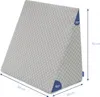 BADUM Poduszka klin pod plecy 60x50x30 cm szara krata Podgląd zdjęcia produktu 3