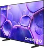 A Samsung Crystal UHD smart TV is shown from a three-quarter angle on a light gray background. Náhled obrázku produktu