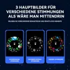 LED Rotierende Projektorlampe – 360° Ozean & Schneeflocken Produktbild-Vorschau 5