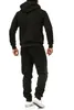 Herren Jogginganzug einfarbig 100% BW 586 Schwarz XXL Produktbild-Vorschau 3