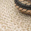 TT Home Wohnzimmer Teppich Jute Rund Modern Boho Ethno Produktbild-Vorschau 4