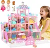 275pcs Puppenhaus Puppenhaus Bausatz DIY Puppenhaus Tragbar Produktbild-Vorschau 1