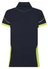 DASSY Poloshirt VERACRUZ Women Gr. L  blau/gelb Produktbild-Vorschau 6