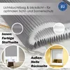 Wabenplissee lichtdurchlässig, ohne Bohren, Anthrazit, Produktbild-Vorschau 2
