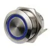 FLAT in acciaio inossidabile. Interruttore ON-OFF 12/24 V Anteprima dell’immagine prodotto 3