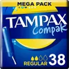 TAMPAX COMPAK bežný tampón 38 u Náhľad obrázku produktu 1