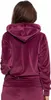 Damen Velours-Sweatshirt Moraj Glatt Mit Kapuze Bequem Xl Produktbild-Vorschau 3