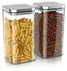 Bocaux Arendo, lot de 2 récipients en verre borosilicaté de Voir les images du produit 1