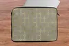 MuchoWow® Laptop Hülle 14 ZollMuster - Grau - Gold Produktbild-Vorschau 5