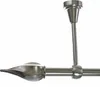 Gardinenstange Set Edelstahl Look Metall Ø 16mm zur Produktbild-Vorschau 1