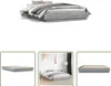 The Living Store Bettgestell Grau Sonoma 150x200 cm Produktbild-Vorschau 1