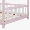 Hausbett ‘Hesel’ für Kinder mit Rausfallschutz 90 x 200 cm Produktbild-Vorschau 9