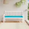 vidaXL Gartenbank-Auflage Türkis 150x50x7 cm Oxford-Gewebe Produktbild-Vorschau 2