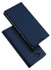 A dark blue flip case for a smartphone is shown against a white background. Podgląd zdjęcia produktu