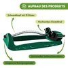 KRUMAD Arroseur oscillant 15 buses Système d'arrosage Voir les images du produit 3