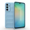 A light blue smartphone case is shown against a white background. Produktbild-Vorschau