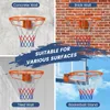 COSTWAY Ø45cm Basketballkorb Indoor, Mini Basketball Korb Produktbild-Vorschau 6