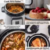 INSTANT POT Duo Crisp a Air Fryer 8L Stahl Náhľad obrázku produktu 9