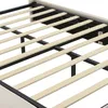 Łóżko tapicerowane Merax 140x200 cm z uszami królika LED i Podgląd zdjęcia produktu 12