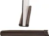 A product shot of a door draft stopper, with one in use and one laid flat. Anteprima dell’immagine prodotto