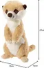 Meerkat di peluche 27 cm ECO peluche Anteprima dell’immagine prodotto 3