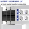 IMPTS Duschwand für Badewanne 140x140cm 3-teilig Faltwand Produktbild-Vorschau 6