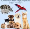 3er Set Edelstahlnapf zum Einhängen 0,15 L mit Produktbild-Vorschau 3