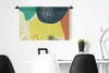 MuchoWow® Wandteppich Wandbehang Sommer - Formen - Abstrakt Produktbild-Vorschau 4