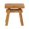 HOLZ HOCKER "VINTAGE 40" | Hartholz, 43x45 cm (HxB) | Produktbild-Vorschau 5