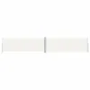 vidaXL Seitenmarkise Ausziehbar Creme 180x1000 cm Produktbild-Vorschau 1