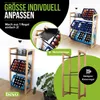 bevo - Getränkekistenregal für 2 - 6 Kisten Eiche Holz Produktbild-Vorschau 6